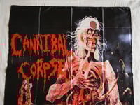 Image 3 of CANNIBAL CORPSE - Eaten back to life Flag (cloth poster Banner tapestry) Death metal Chris Barnes
