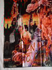 Image 4 of CANNIBAL CORPSE - Eaten back to life Flag (cloth poster Banner tapestry) Death metal Chris Barnes