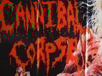 Image 8 of CANNIBAL CORPSE - Eaten back to life Flag (cloth poster Banner tapestry) Death metal Chris Barnes