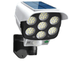 Wireless Solar Motion Sensor Light | LED Flood Light, Remote Control, Outdoor Security