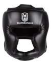 WOSWEIR Kick Boxing Helmet PU Karate Muay Thai Guantes De Boxeo Free Fight MMA Sanda Men and women