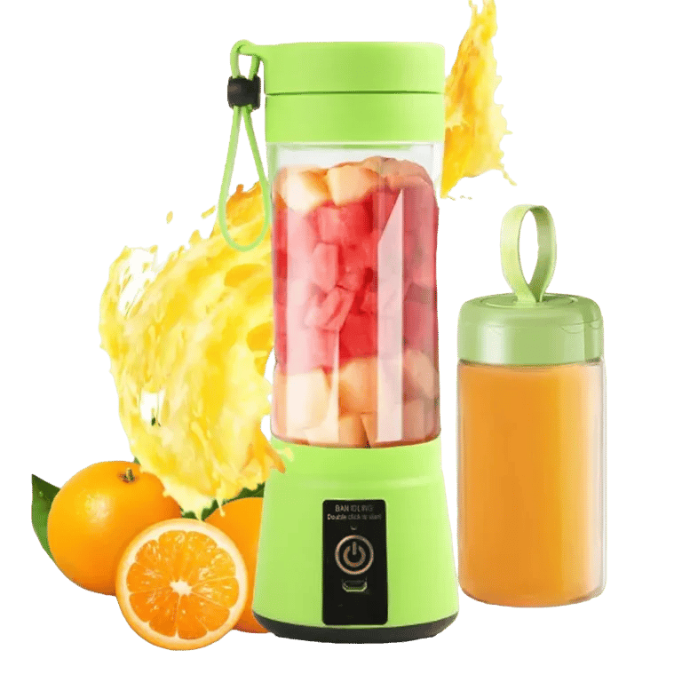 Portable Fruit Juice Blenders Summer Personal Electric Mini Bottle Home USB 6 Blades Juicer Cup