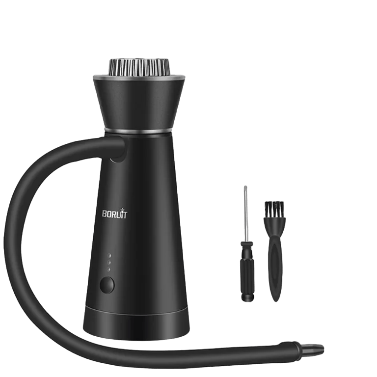BORUIT SK301B Smoker Infuser Portable Molecular Cuisine Smoking Gun Added Flavor for Meat BBQ