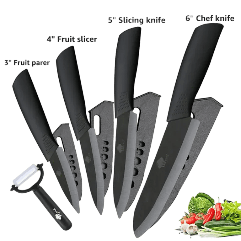 Ceramic Knives Kitchen knives Set 3 4 5 6 inch Chef knife Cook Set Chef Utility Slicer