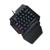 39 Key Mechanical Keyboard Gaming, RGB USB Wired Mouse Gamer Keypad Backlight Game Controller