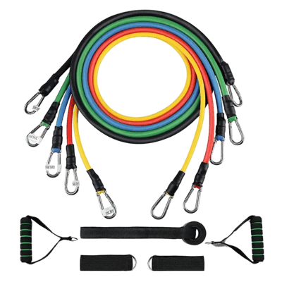 Fitness Training Tension Rope Multi-functional Elastic Yoga Tensioner Resistance Band