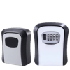 Wall Mount Key Lock Box 4 Digit Password Code Security Lock No Key for Home Office Key Safe box