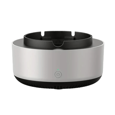 CleanAir™ Smart Ashtray: Instantly Removes Smoke and Odor - Essential Smoking Accessory.