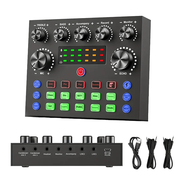 SonicShift V8S Sound Card with Voice Changer Effects
