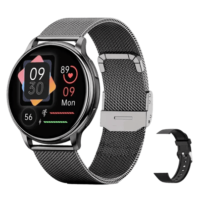 Elegance Series Smartwatch - Fusion of Style and Technology with Bluetooth Calling, Fitness Tracking