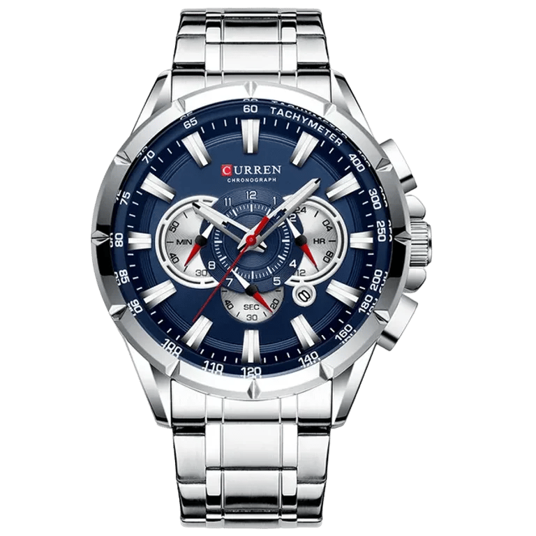 AquaChrono™ Curren Men's Luxury Chronograph Quartz Watch