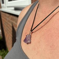 Image 2 of AMETHYST NECKLACE