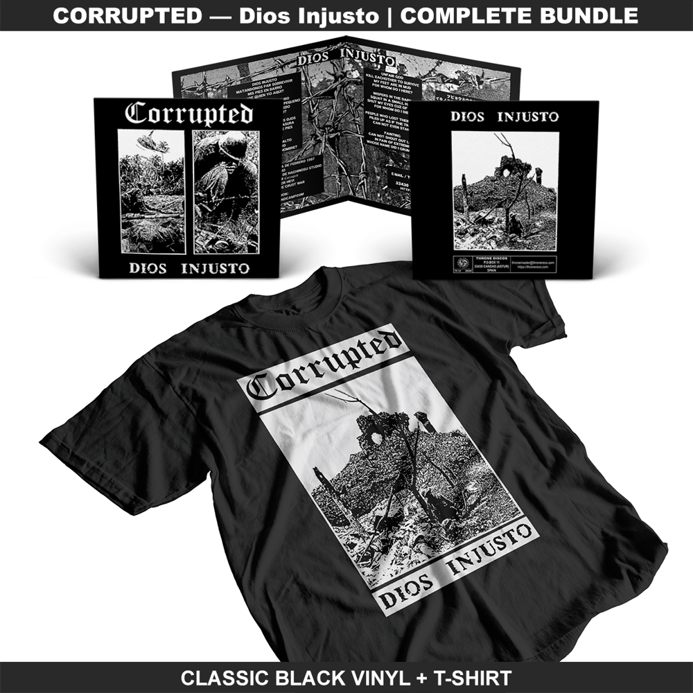 CORRUPTED – Dios Injusto | COMPLETE BUNDLE (black)