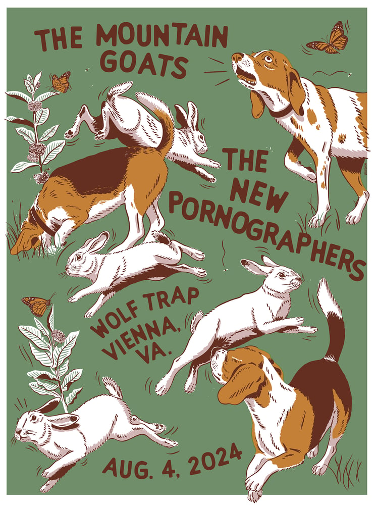 Image of The Mountain Goats / The New Pornographers 2024