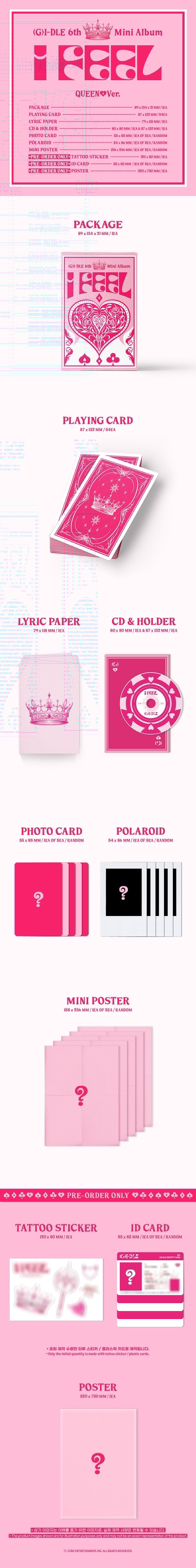 Image of (G)I-DLE I FEEL