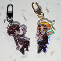 Image 2 of Gideon and Harrow double sided keychain