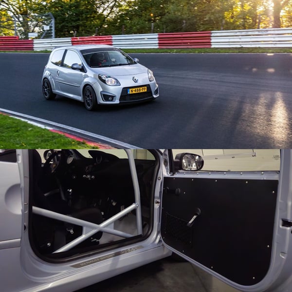 Image of Renault Twingo Mk2 with material door handle 