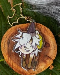 Image 1 of Tiny Tiefling Hanger Keychain