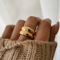 Image 2 of Double Band Ring