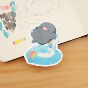 Image of Float, Moss, Spooky | Glossy Stickers