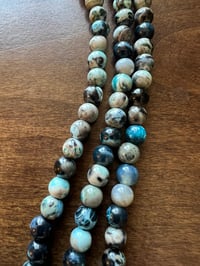 Image 2 of Triple strand opal necklace