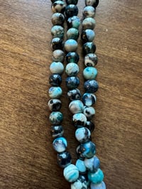 Image 4 of Triple strand opal necklace