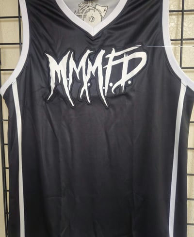 Image of M.M.M.F.D : 2024 LOGO BLACK BASKETBALL Jersey