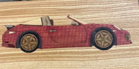 Panel - Red Porsche Targa