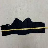 Image 4 of 90s velvet bustier top 