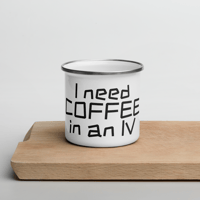 Image 1 of Coffee in an IV Enamel Mug