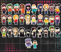 Image 1 of SouthPark Stickers // 34 Character options