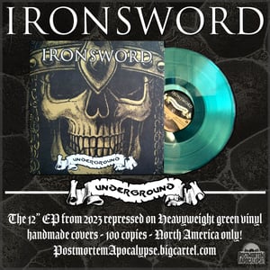 Image of Ironsword "Underground" 12" EP /// PA-1044