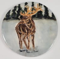 Elk in Winter Ornament