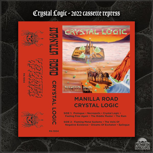 Image of Manilla Road "Crystal Logic" CS /// PA-1004