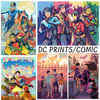 Bat Hero Prints & Postcards