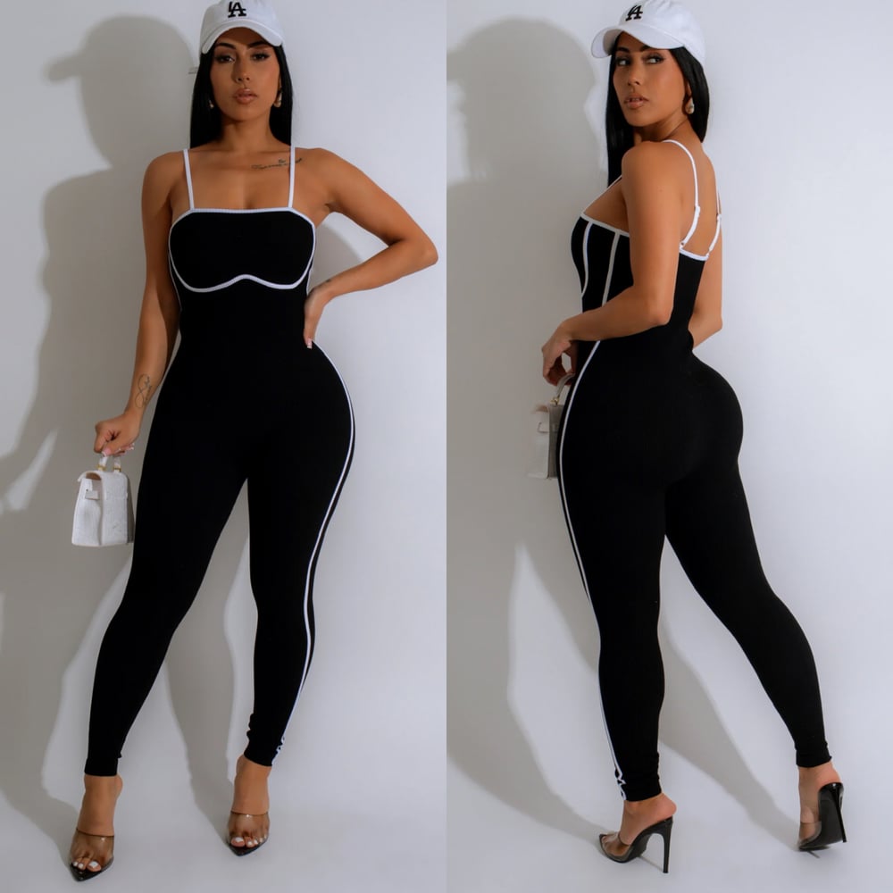 Image of JOY stretch jumpsuit