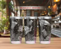 Image 1 of Sea Turtles and Jellyfish 20oz Tumbler