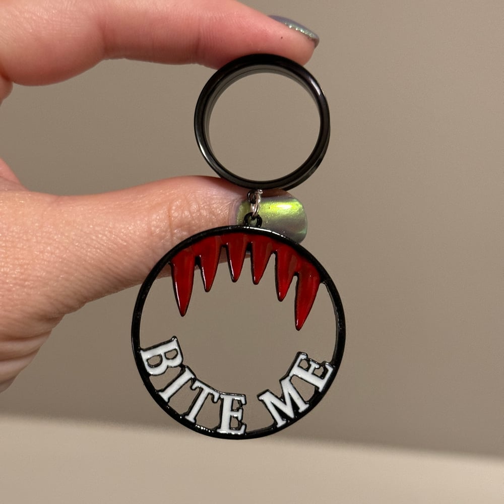 Image of Bite Me Tunnel Dangles (sizes 2g-2")