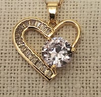 Image 2 of Bella Heart Necklace