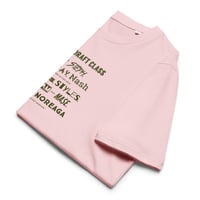 Image 2 of "Nine-Six Draft Class" t-shirt (Soft Pink/Army Green)