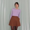 Marcia Skirt- Pink Check