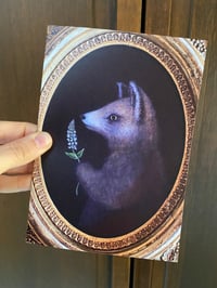 Fox With Mint (Single) Card