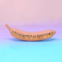 Image 2 of Pink Bananas with 22Kt Gold