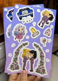 Erasermic Wedding Stickers