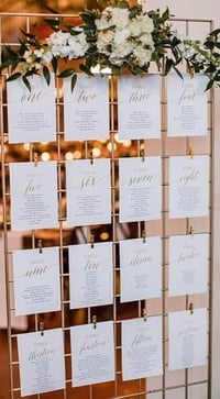 Seating Chart for your Wedding??