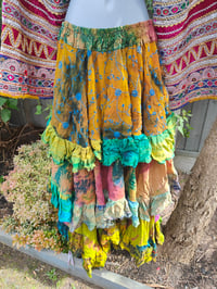 Image 7 of Wanderlust maxi skirt / bandeau dress -rainbow 8-16