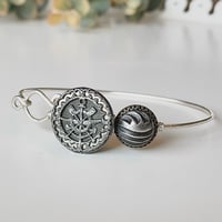 Image 3 of "The Navigator" Vintage Button Bracelet