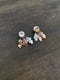 Image of Mixed Metal Oregon White Oak Leaf Zircon Jacket Earrings