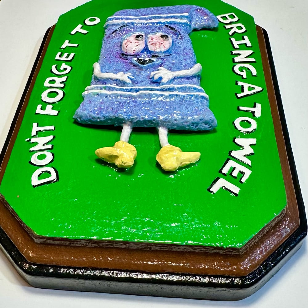 Towelie Wall Plaque