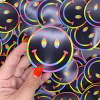 Image 1 of Rainbow Smiley Magnet